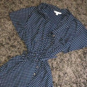 American Eagle Polkadot Romper